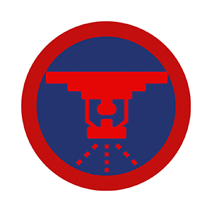 Logo del segmento extinción de la fire expo latam la feria de protección contra incendios