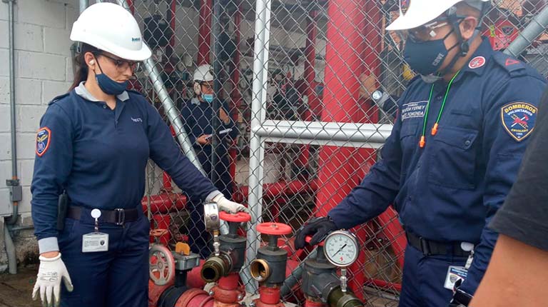 Fire expo latam medellín Proteccion Contra incendio plaza mayor Bomberos valvulas