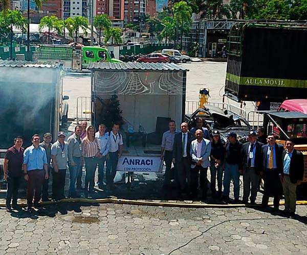 Fire expo latam medellín Proteccion Contra incendio plaza mayor ANRACI