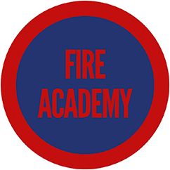 Logo Fire Academy sección de la feria contra incendios