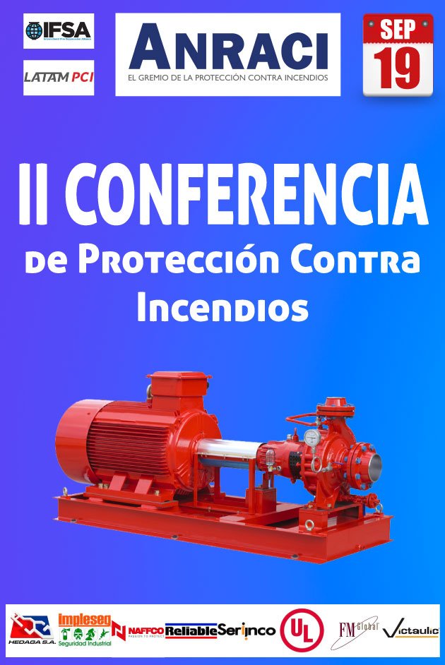 Fire expo latam medellín Protección Contra incendio plaza mayor, II Conferencia Internacional