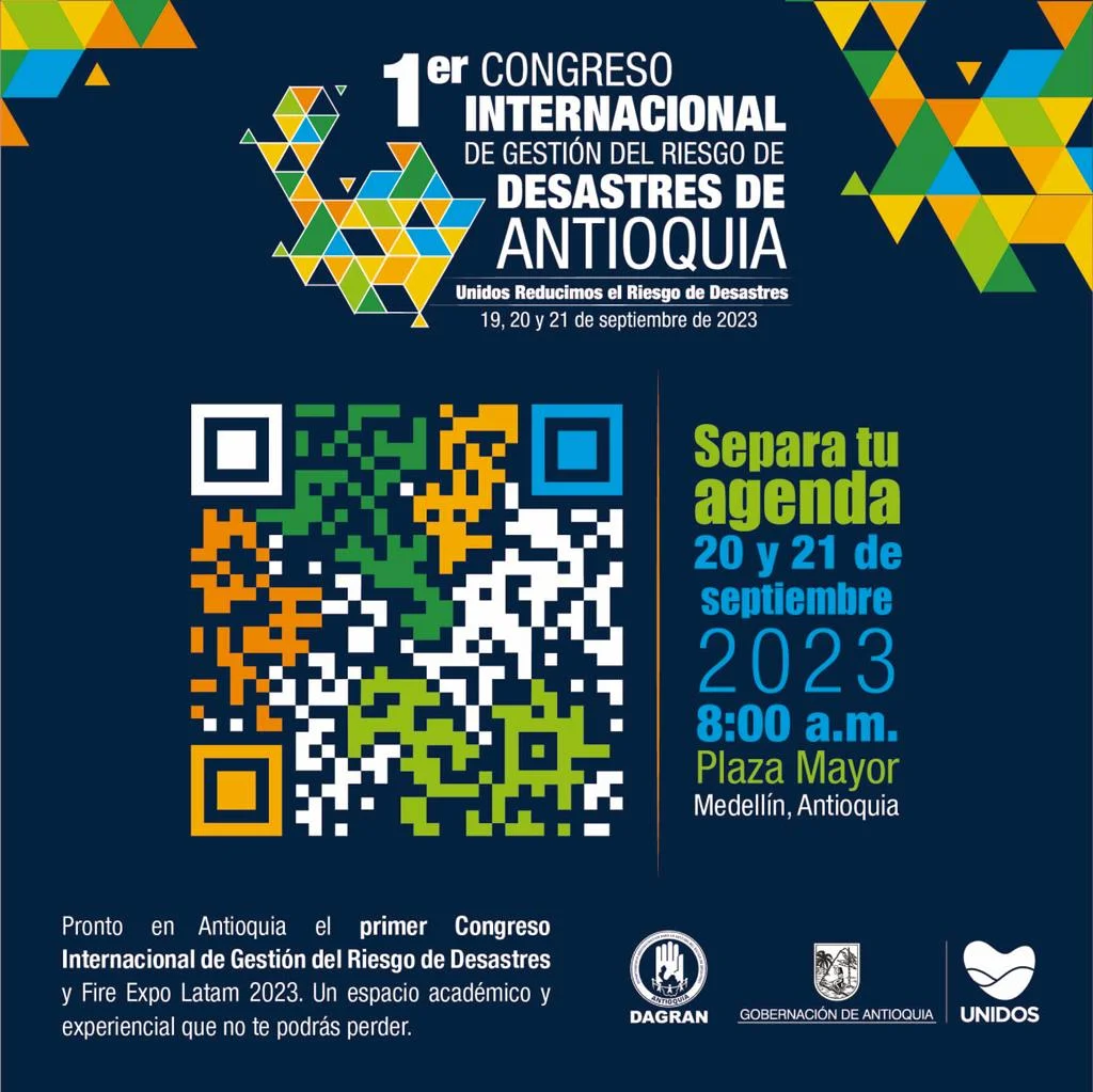 1er Congreso internacional de Gestión del Riesgo de Desastres de Antioquia