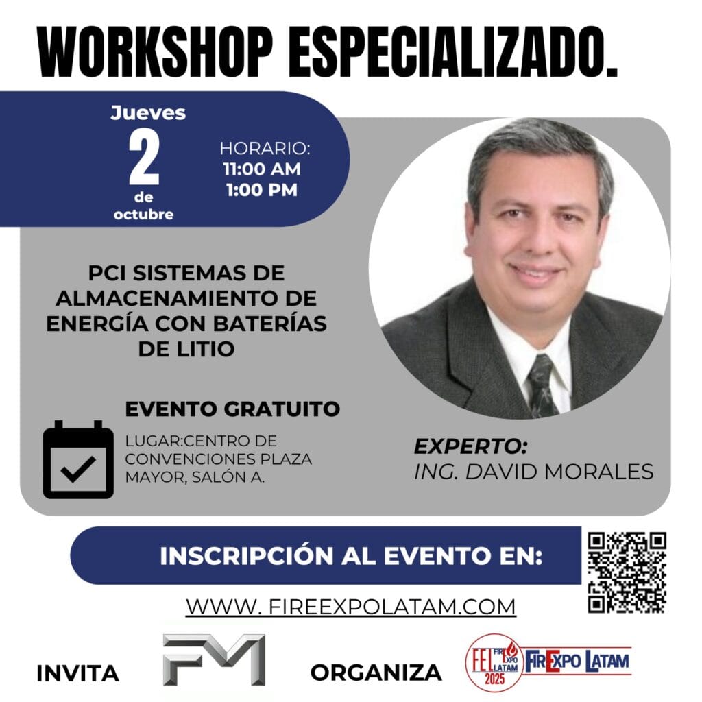 workshop especializado - FM Fire Expo Latam